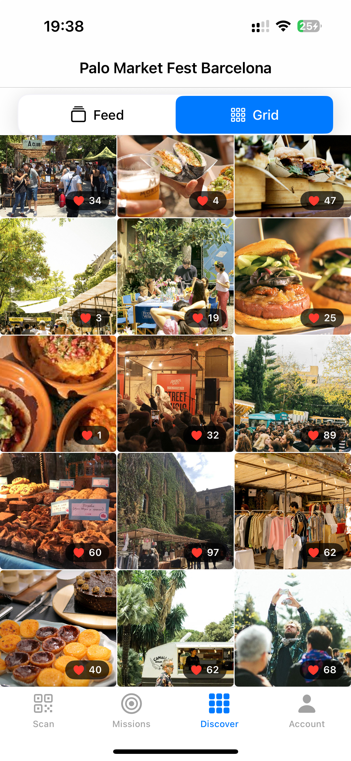 Curated Feed Screenshot