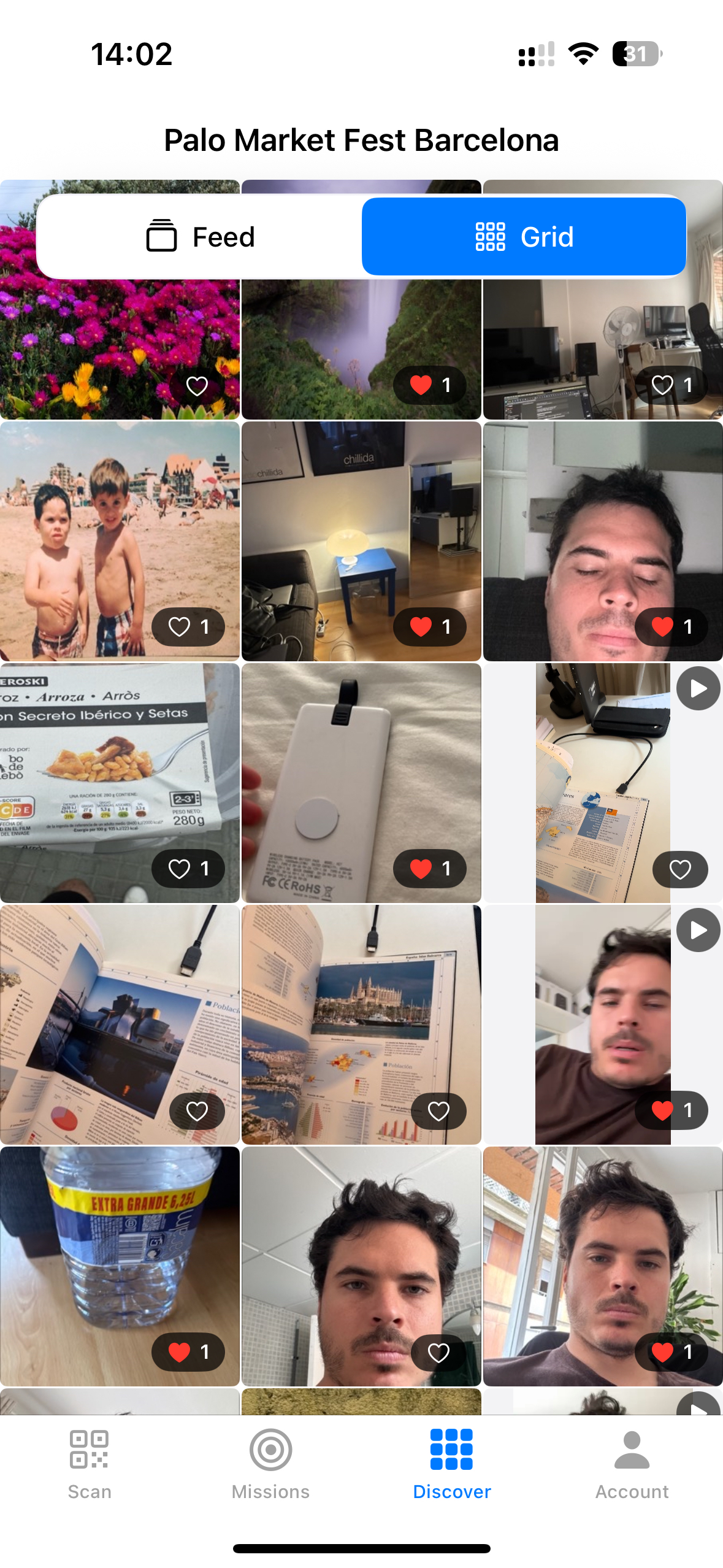 Curated Feed Screenshot